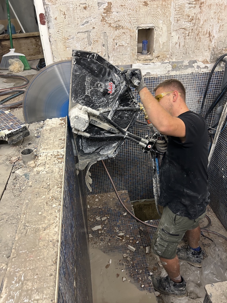 swimming pool demolition